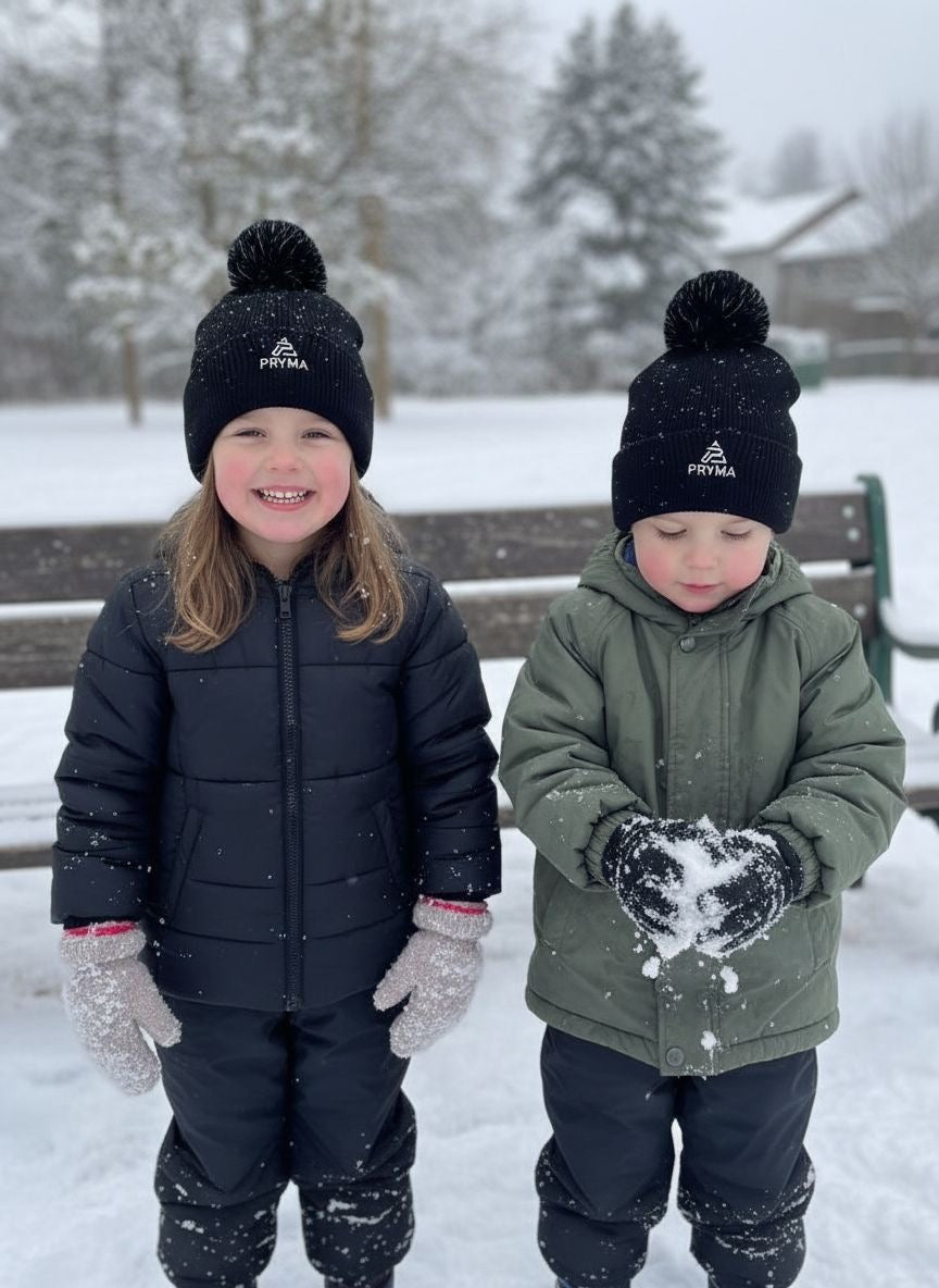 Kids Winter Hat and Snood Set